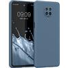 kwmobile Custodia Compatibile con Xiaomi Redmi Note 9S / 9 Pro / 9 Pro Max Cover - Back Case per Smartphone in Silicone TPU - Protezione Gommata - ardesia scuro