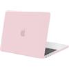 MOSISO Custodia Compatibile con MacBook Pro 14 Cover M5 M4 M3 M2 M1 2026 | Protezione Case per A3427 A3426 A3434 A3112 A3185 A3401 A2918 A2992 A2779 A2442 2025 2024-2021 Touch ID, Quarzo Rosa