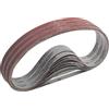 FEIHU Nastri abrasivi 9 x 533 mm Nastro abrasivo per la lucidatura di metallo, legno, 6 grane ciascuno 40/80/120/180/320, set nastri abrasivi, per Mini levigatrici a nastro (30 pezzi)