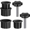 HUYUE Riduttore per ombrellone, riduttore, adattatore, supporto per ombrellone (50 mm, 40 mm)