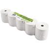 Exacompta 43828E Scatola da 20 bobine per cassa 80 mm x 80 mm Carta termica 55 g/m² senza fenolo. Bianco