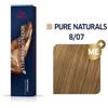 Wella Professionals Koleston Perfect Me+ Pure Naturals colore per capelli permanente professionale 8/07 60 ml