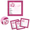 NAÏZAYA Etichette Adesive Materie Per Scuola - 72 Etichette Unicorno 50 x 50 mm - Etichetta Personalizzabile Nome Materie - Adesivi Quaderni Libri Personalizzate