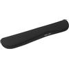 ELZO Poggiapolsi per Tastiera con Memory Foam, Wrist Rest Cuscinetto di Supporto per Palmi e Polsi per Computer Portatile, Notebook, Mac Book, PC e Computer, Nero