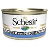 Schesir, Cibo Umido per Gatti Adulti al Gusto Tonnetto con Pesce Azzurro, Filetti in Morbida Gelatina - Totale 2,04 kg (24 Lattine da 85 gr)
