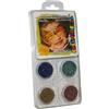 Eulenspiegel - Set di Glitter Cosmetici Farfalla, Glitter 4 x 2 g