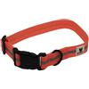 HUNDEFREUND Morbido collare per cani 35-50 cm neon luminoso (arancione) riflettente, confortevole, facile da pulire