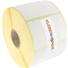 KLEBESHOP24 Etichette termiche dirette, 60 x 30 mm, 1500 pezzi | Etichette autoadesive per stampante termica, nucleo da 2,5 cm