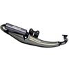 GIANNELLI MARMITTA SCOOTER EXTRA V2 PIAGGIO TYPHOON 50 2T '13 - OMOLOG.EU VERN.TRASPARENTE SIL.ALLUM.ANOD.
