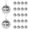 BELIHOME Sfera a Specchio Palla Discoteca, 24 Pezzi Specchio Palla da Discoteca 5 CM Palla da Discoteca per Festa Palla da Discoteca, Piccola sfera a specchio Disco Ball per Decorazione Feste Carnevale