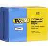 Tacwise 0373 Graffette per tappezzeria tipo 71/10 mm zincate nere, nere, confezione da 20.000