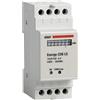VEMER VN960100 ENERGY 230 LC - Contatore Energia Elettrica Elettromeccanico per Sistemi Monofase, Misuratore Consumo Elettrico, Installazione Barra DIN 2 Moduli, Bianco