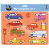 URSUS Set di 2 Bambini, 6 Stencil Trasparenti con Diversi Motivi, in plastica 6 Modelli Colorati, Multicolore, 26,8 x 18,9 x 0,2 cm