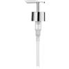 kela Pompa dispenser per sapone MIA, pompa dispenser per sapone di ricambio, plastica ABS cromata, argento lucido