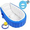 WOWBABY – Nuova Vaschetta Bagnetto Neonato Pieghevole Gonfiabile, Vasca da  Bagno Bambini con Supporto Antiscivolo, Sicura e Portatile (Blu Paperelle)  : : Prima infanzia