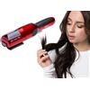 Split Ender Pro 2 Strumento per capelli Tagliacapelli per la rimozione e riparazione delle doppie punte fragili e danneggiate a secco - Rosso