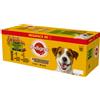 PEDIGREE Adult Megapack 40x100g Mix Gusti - pollo e verdure, manzo e verdure, tacchino e carote, manzo e agnello