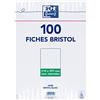 Oxford100 cartoncini Bristol bianchi, formato A4 (21 x 29,7 cm)