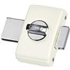 ABUS 36959 V B W EK - Chiavistello a pulsante senza chiusura a chiave cuneo bianco