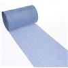Deko AS GmbH Runner da Tavolo Shabby Chic in Effetto Lino 20 cm - Azzurro - 5 m - 69 - 200 - 5 di 15