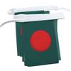 AZ FLAG Ghirlanda 6 Metri 20 Bandiere Bangladesh 21x15cm, Bandiera Bengalese 15 x 21 cm - Festone Bandierine