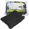 Relaxdays Rete Fermacarico, Elastica, per Rimorchio Auto, Protezione Portapacchi, 3 x 2 Metri, Sicurezza Carico, Nero