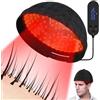 iKeener Cappello Ricrescita Capelli Laser Approvato FDA.118 Laser Sondes.Terapia Luce Rossa e Blu Stimola Ricrescita Capelli,Elimina Caduta Capelli,Trattamento Perdita Capelli Uomini Donne