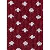 Tubolare Lily Lurex Bordeaux e Bianco