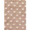 Tubolare Lily Lurex Rosa e Bianco