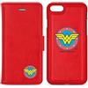 ERT GROUP Case Magnetic Wallet + case for IPHONE X Wonder Woman 011