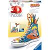 Ravensburger - 3D Puzzle Portapenne Sneaker Naruto, 108 Pezzi, 8+ Anni