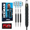 RED DRAGON Peter Wright Snakebite WC 2022 Set di Freccette - Edizione in Ottone da 21 Grammi compresi voli e steli