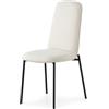 Connubia Sedia Riley CB2157 di Connubia impilabile
