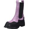 L37 HANDMADE SHOES Overnight Ride, Stivali alla Moda Donna, Viola, 37 EU
