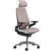 Steelcase Sedia da ufficio ergonomica Steelcase Gesture con braccioli regolabili a 360°, supporto lombare 3D Live Back, poggiatesta regolabile Lentil; Prodotto in Europa