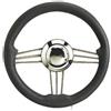 Osculati Volante inox+poliuretano grigio 350 mm Sterzo - Timoneria - 1 PZ Osculati - 45