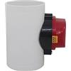 oomvarmer Valvola serranda motorizzata aria canalizzata PVC serranda di taratura regolazione aria ventilazione condizionatore cappa