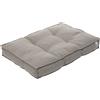 zooplus Exclusive Letto per cani Hamilton ecoLIFE grigio - L 90 x P 62 x H 12 cm