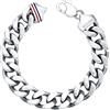 Tommy Hilfiger Jewelry Braccialetto a Catena da Uomo in Acciaio Inossidabile - 2700261