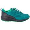 Jack Wolfskin Unleash 4 Speed Texapore K, Scarpe da Passeggio Unisex-Adulto, Blu Scuro e Verde, 35 EU