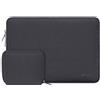 MOSISO 15 pollici Custodia Laptop, 15 pollici Borsa PC Compatibile con MacBook Air M5 A3448 M4 A3241 M3 A3114 M2 A2941, Dell XPS, Neoprene Borse Computer con Custodia Piccola, Spazio Grigio
