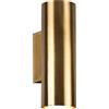 TRIO LIGHTING FOR YOU TRIO, Applique, Marley 2xGU10, max.35,0 W Finitura: Metallo, Ottone invecchiato L:6,0cm, A:18,0cm, P:8,0cm Luce su e giù,Montaggio a parete,IP20,Senza illuminante