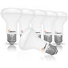 BHMAOYN LED-R63 E27 Lampadina10W Bianca Fredda 6000K,870LM On Angolo Del Fascio 120°, Faretto Alogeno di Ricambio E27 75W,AC230V,R63 Lampade LED Riflettore Per Faretti a Soffitto,Non Dimmerabili,Set di 6