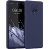 kwmobile Custodia Compatibile con Xiaomi Redmi Note 9S / 9 Pro / 9 Pro Max Cover - Back Case per Smartphone in Silicone TPU - Protezione Gommata - blu mirtillo