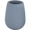 Kleine Wolke Portaspazzolino Drip, accessori, colore Mare, materiale: poliresina, lunghezza 7,8 x larghezza 7,8 x altezza 10 cm