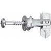 Elematic 100 Tasselli ancoranti autoforanti 4,5x39 mm ad ancora per cartongesso e pannellature DRIVA PLUS TP12