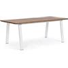 KONTE.DESIGN Tavolo OSLO Gambe Bianche 200x100 cm