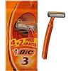 GielleService Bic Sensitive Conf. 6 Rasoi Monouso 3 Lame Striscia Lubrificante Aloe Vera 872907