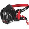 Trend Respiratore riutilizzabile ML Stealth Dust Mask P3, APF20 X WEL, include filtri sostituibili, colori assortiti (Black/Red o Black/Green), Medio grande, STEALTH/ML