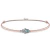 Thomas Sabo Cavigliera da Donna Argento Sterling 925 con Turchese Rotonda